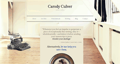 Desktop Screenshot of carodyculver.com